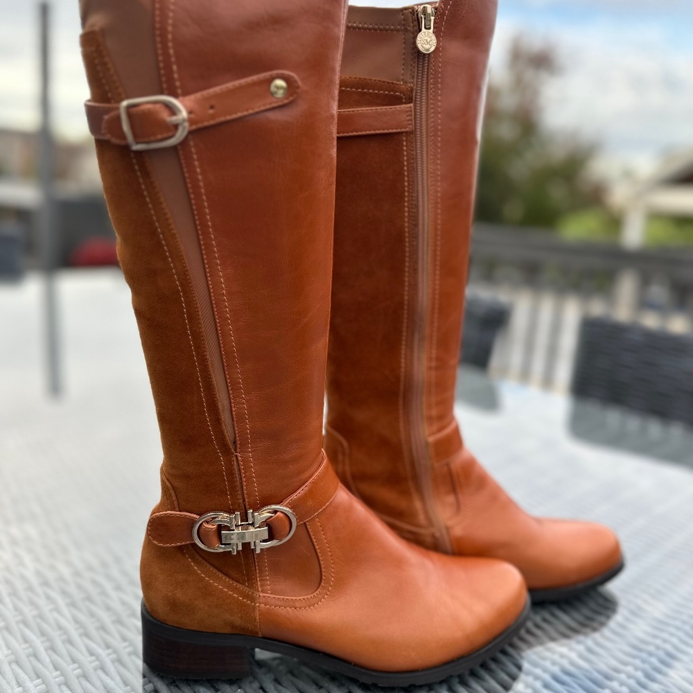 SoleMani Valentino Extra Slim Calf Leather Boots